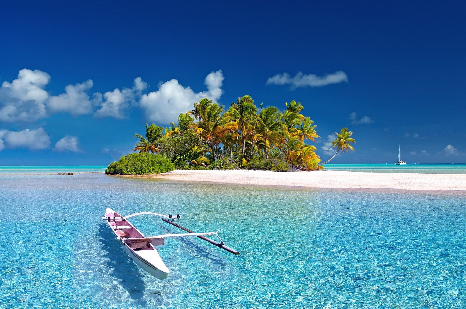 Beautiful water and island